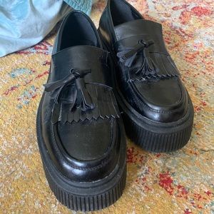 Platform loafers
